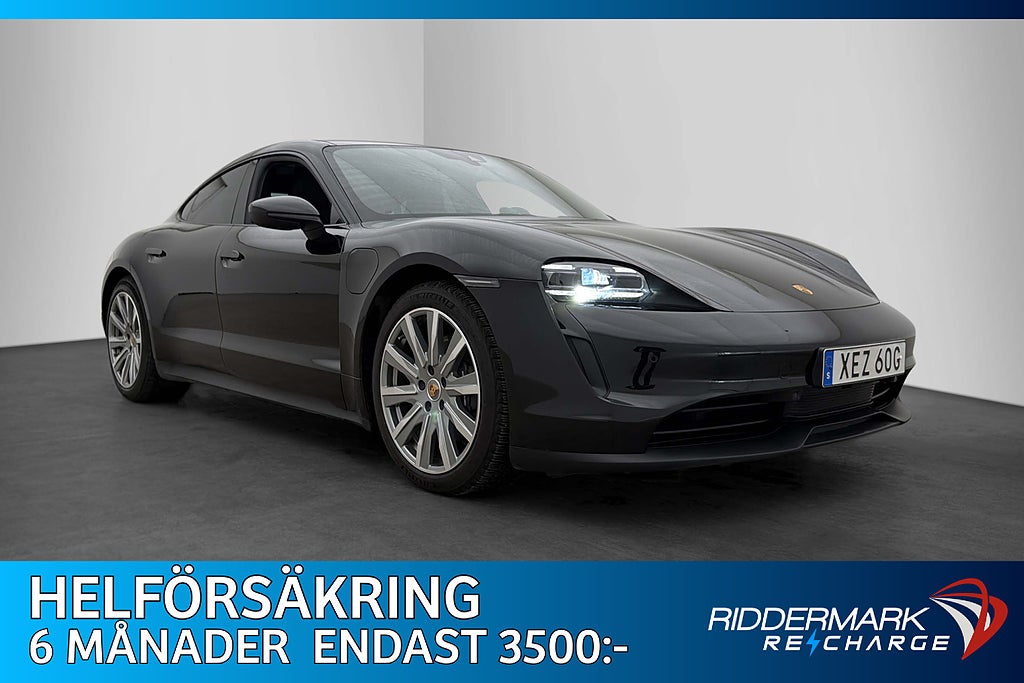 Porsche Taycan Direct Drive 381hk Pano Sport Chrono B-Kamera