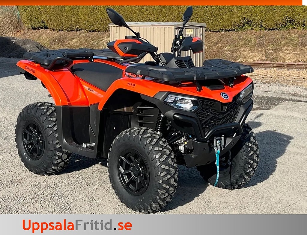 CFMOTO 520 EPS Finns i lager (0% ränta 24 mån) Plogkampanj
