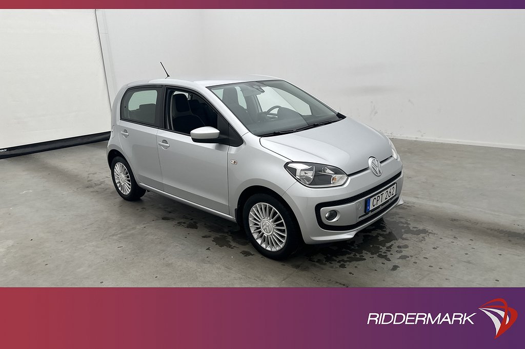 Volkswagen UP! 1.0 MPI 75hk high up! Sensorer Farth Välserv