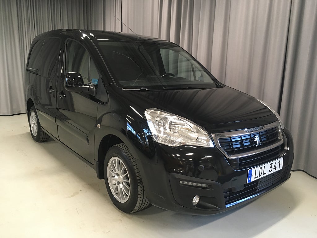 Peugeot Partner PRO+ 1.6 BlueHDi 100hk (Motor&kupévärmare)
