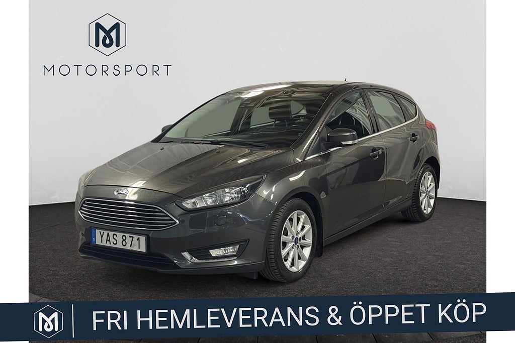 Ford Focus 1.0 EcoBoost Titanium Bluetooth P-sensorer