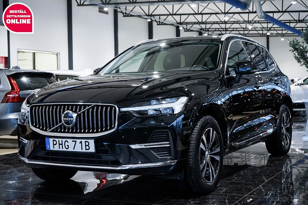 Volvo XC60 Recharge T6 AWD Kam Skinn Pano Drag 350hk Long Range 