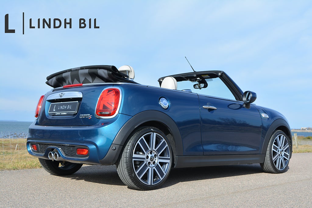 MINI Cooper S CABRIOLET 178 HK AUT SIDE WALK EDITION | SÅLD