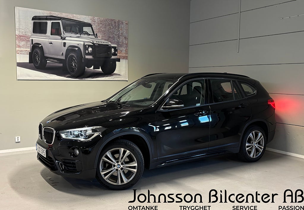 BMW X1 sDrive18d Steptronic Sport line Lågmil Ambient Led 