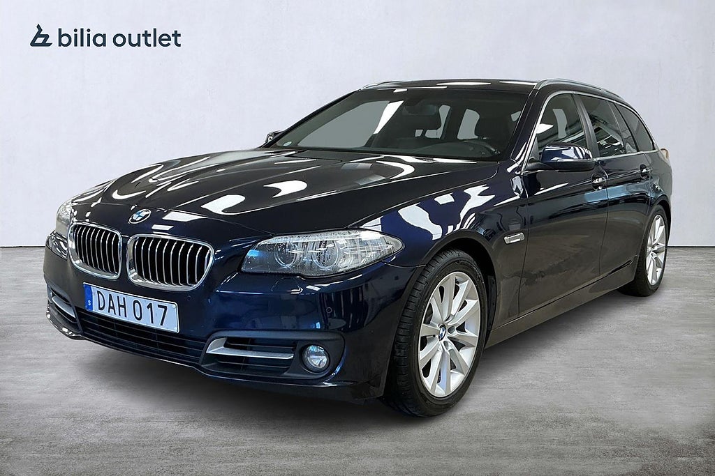 BMW 520d xDrive Touring M-Sport Ratt Skinn H&K P-Värmare 1-Ägare