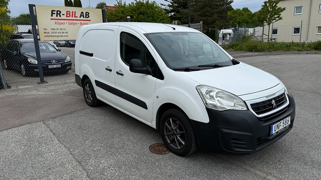 Peugeot Partner Van Utökad Last 1.6 BlueHDi EGS Euro 6
