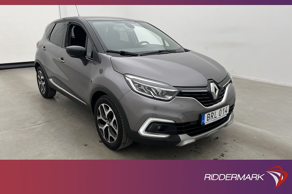 Renault Captur 1.2 118hk Dynamique M&K-Värmare Navi Sensorer