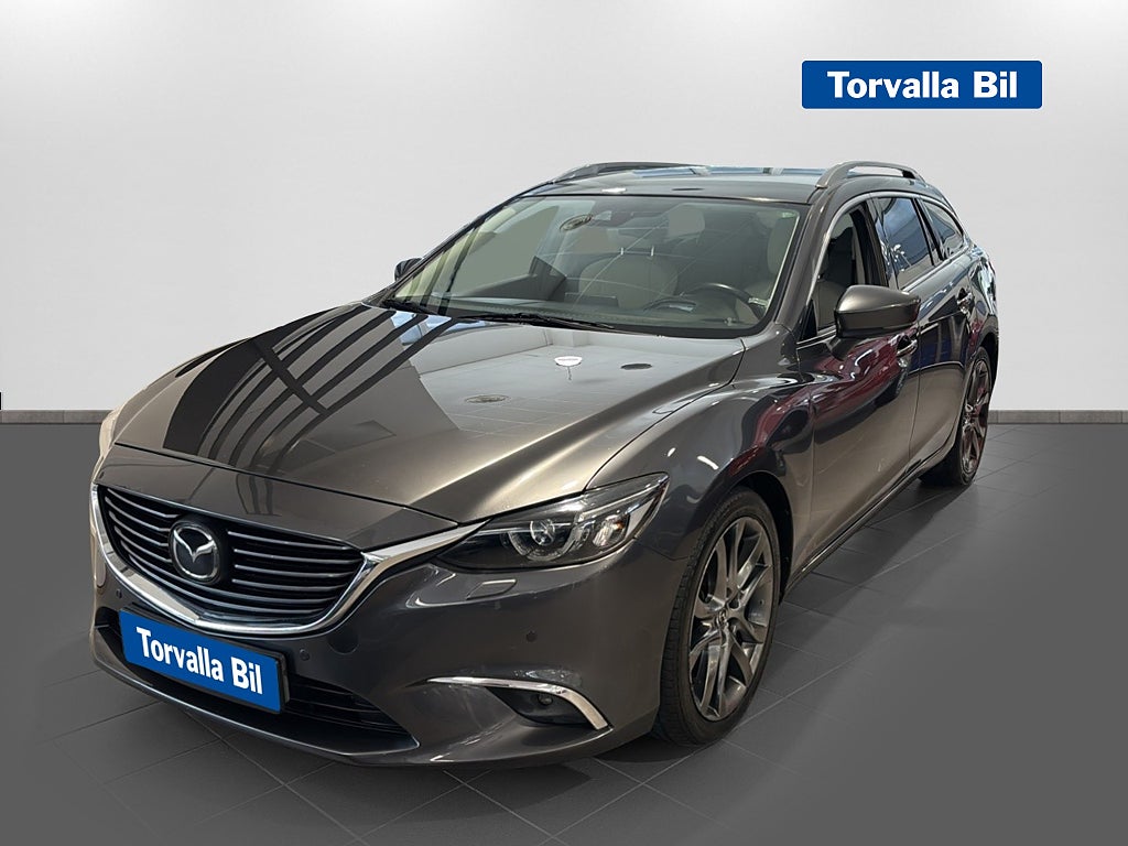Mazda 6 Wagon 2.2 175 HK AWD Optimum Värmare BOSE Dragkrok