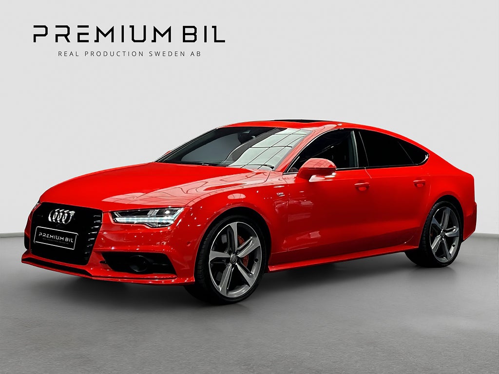 Audi A7 3.0 TDI QUATTRO 320HK / HUD / DRAG / VÄRMARE / SE SPEC