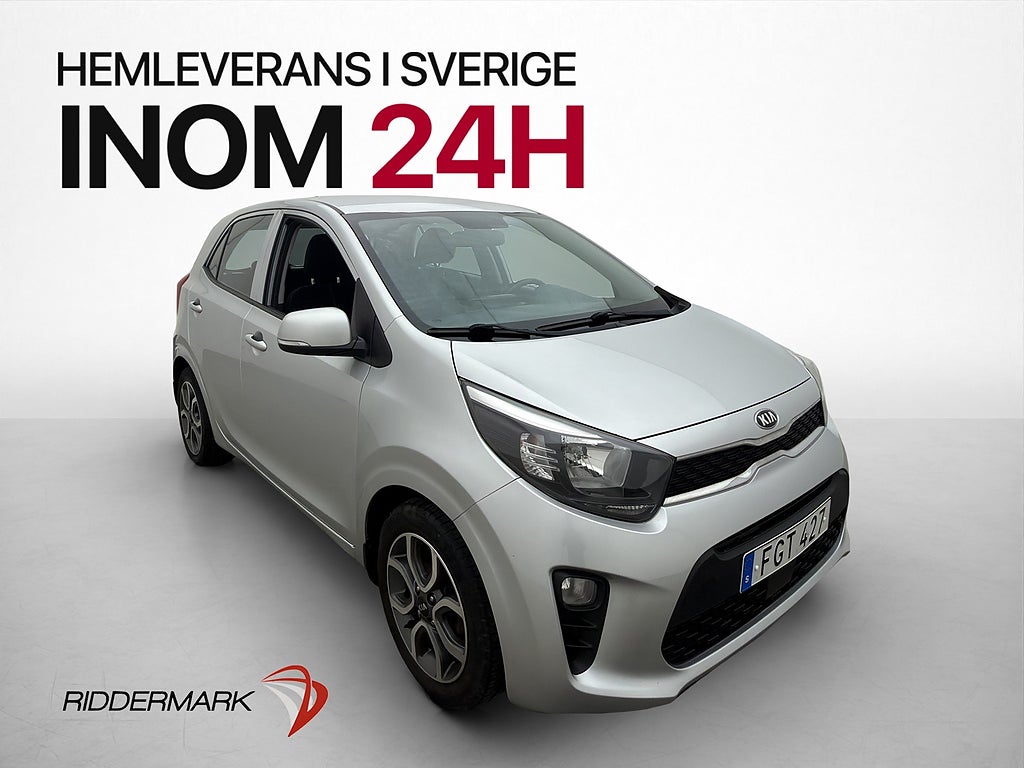 Kia Picanto 1.0  GLS M-Värmare Kamera CarPlay Rattvärme