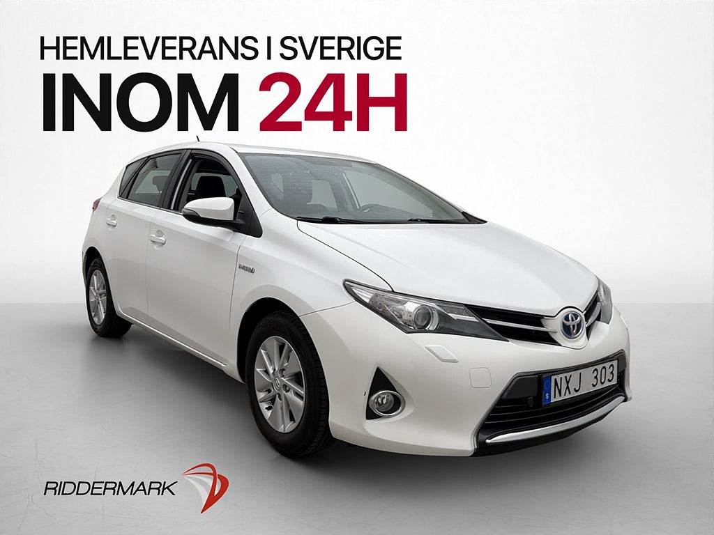 Toyota Auris Hybrid 136hk Active M&K-Värmare Kamera BT