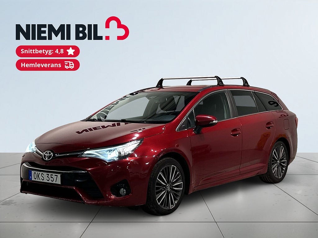 Toyota Avensis Kombi 1.8 Valvematic Active Plus Drag Mvärm Kamera SoV