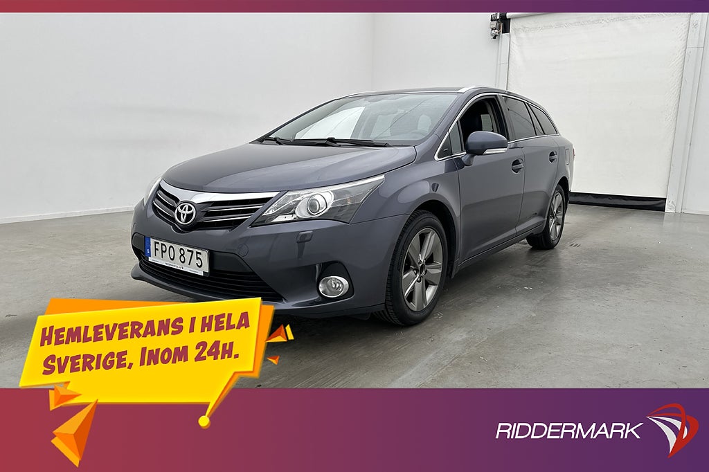 Toyota Avensis 2.0 D-4D Edition 50 Värmare Kamera Navi