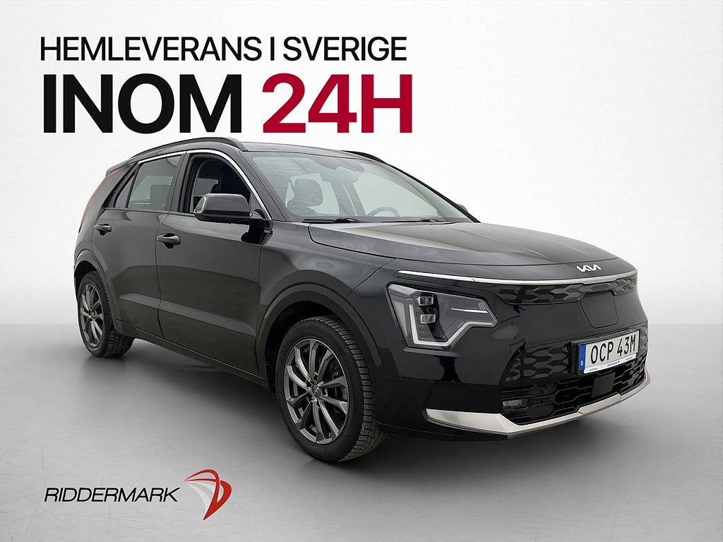 Kia Niro EV 204hk Action Kamera CarPlay Halvskinn MOMS
