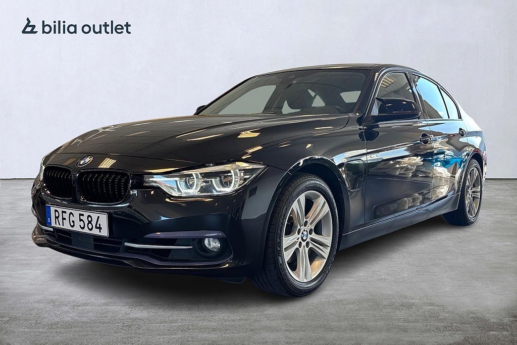 BMW 330e Sedan Sport line 252hk Läder Navi Adp.farth