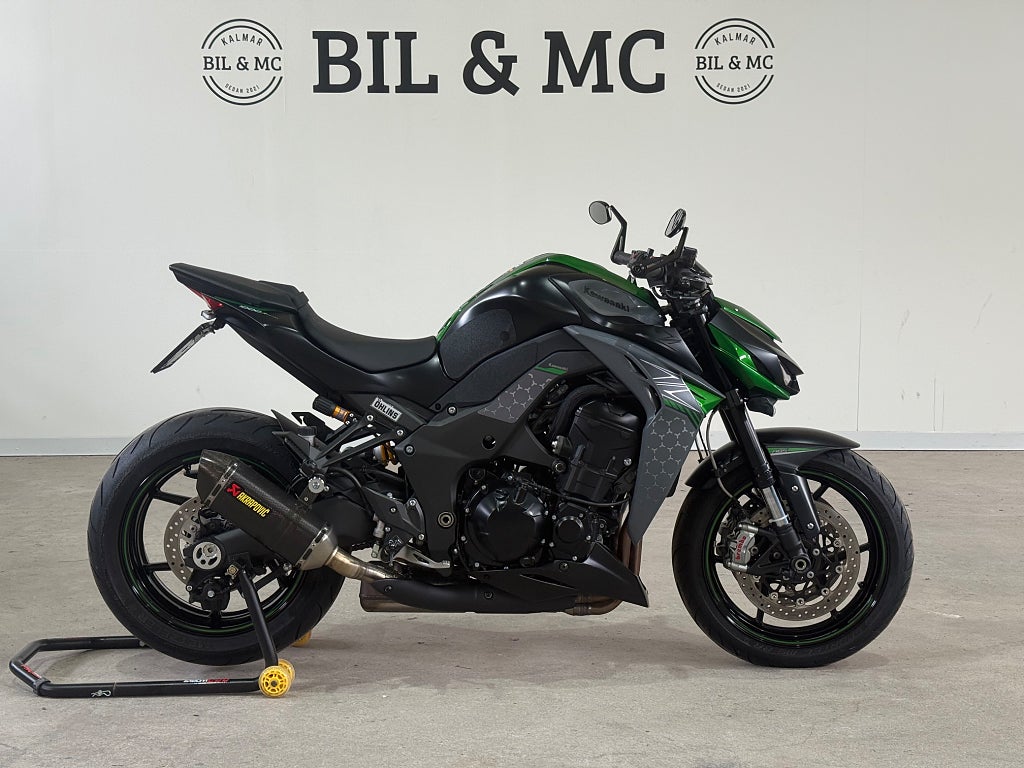 Kawasaki Z1000 Akrapovic låga mil 0kr insats räntekampanj 