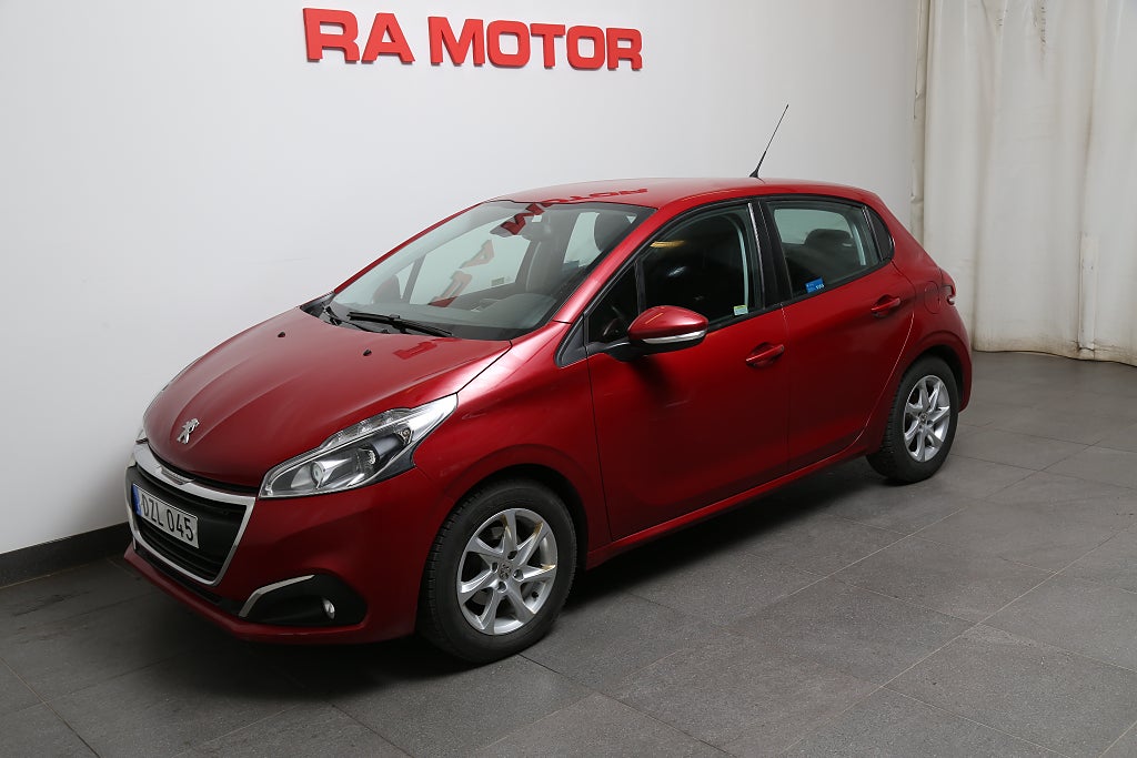 Peugeot 208 1,2 PureTech 82hk Active 5D Bluetooth Ny kamrem