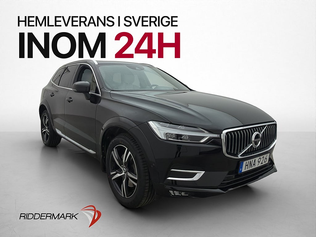 Volvo XC60 T5 AWD Inscription VOC Luftfjä B&W Panorama Läder