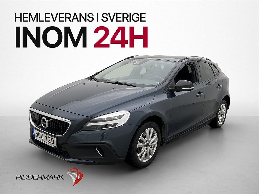 Volvo V40 Cross Country D3 150hk Plus VOC Värm Kamera Skinn