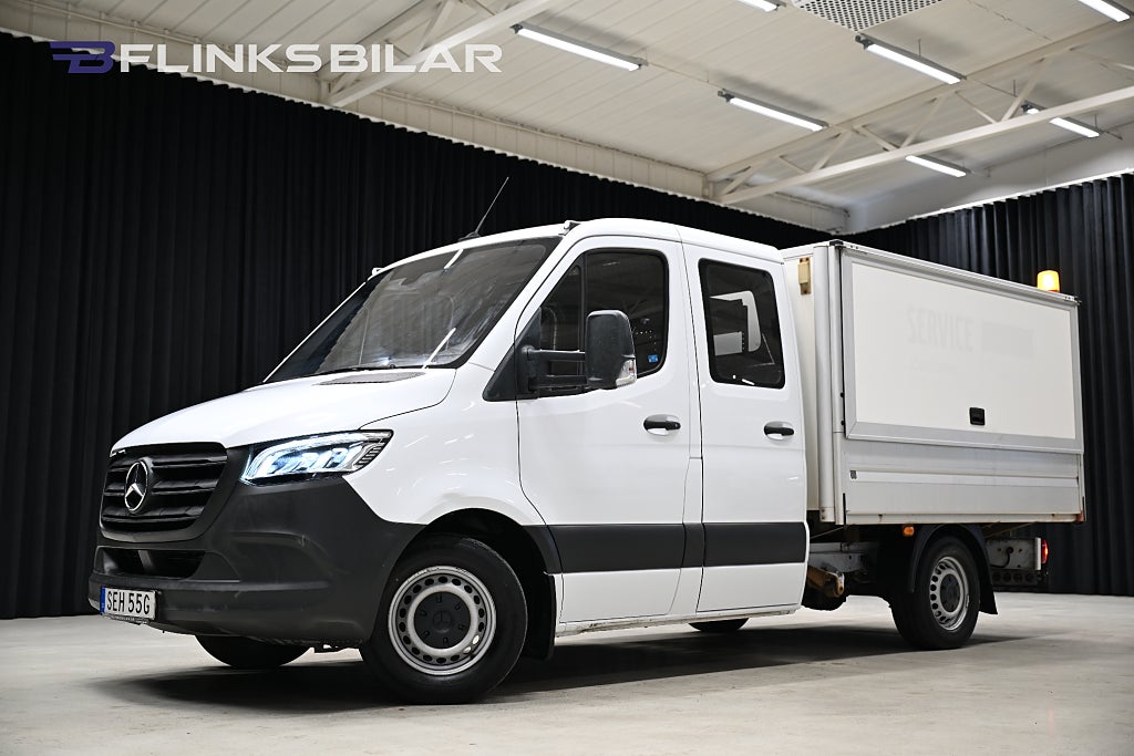 Mercedes-Benz Sprinter 316 CDI 7G+ 163HK Automat|Kåpa|Inredd|3.5Ton-drag|Moms