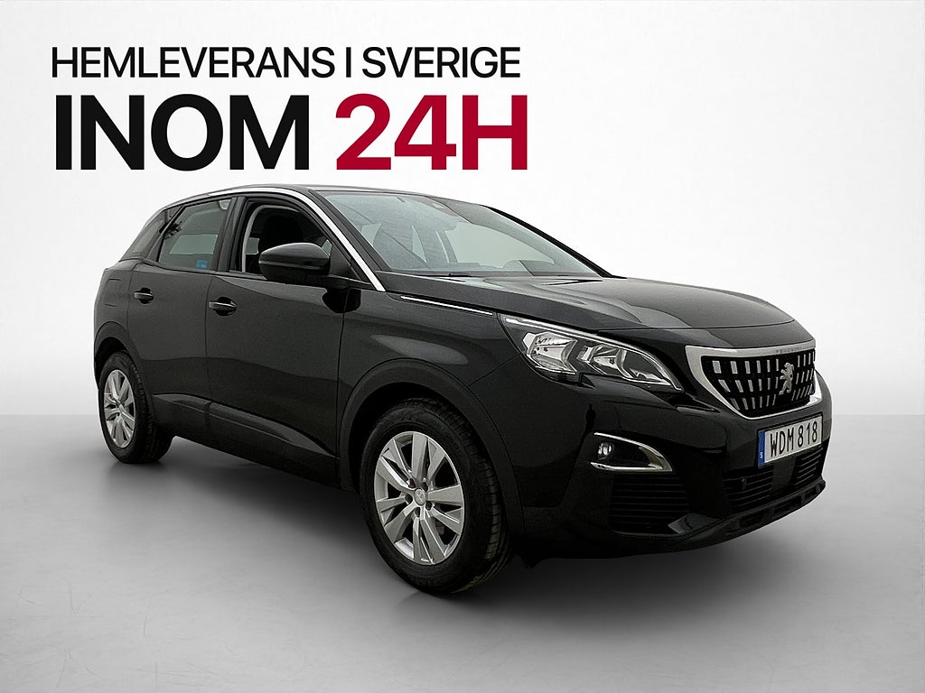 Peugeot 3008 1.2 PureTech 131hk M-Värm Sensorer Lane Assist