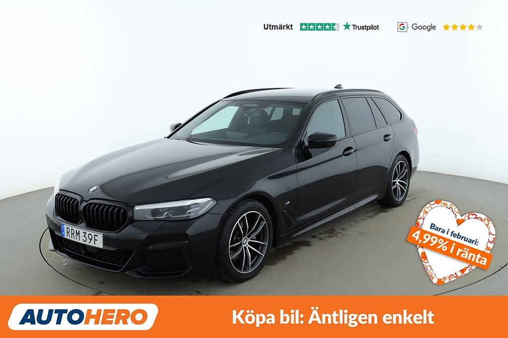 BMW 520 d xDrive Touring M Sport / Värmare, Dragkrok, CarPlay