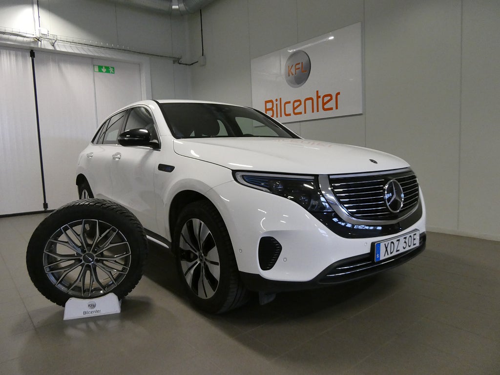 Mercedes-Benz EQC 400 4MATIC Aut-Drag-Kamera-Värmare-Navi-SoV