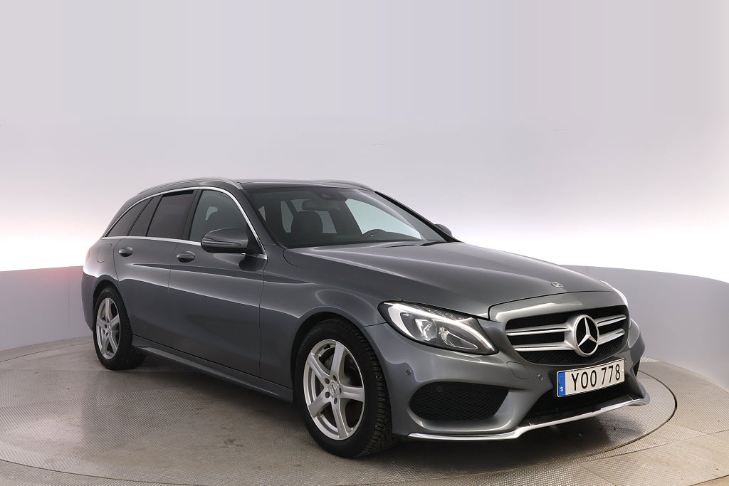 Mercedes-Benz C 220 d 4MATIC AMG Line DRAG VÄRMARE V-HJUL