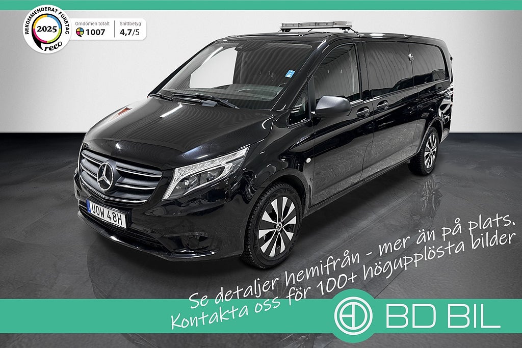 Mercedes-Benz Vito 116 CDI 4X4 EXTRA LÅNG DUBBLA SKJUTDÖRRAR LEASINGKALKYL