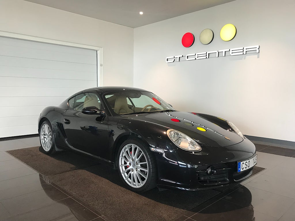 Porsche Cayman S Manuell Navigation 295hk