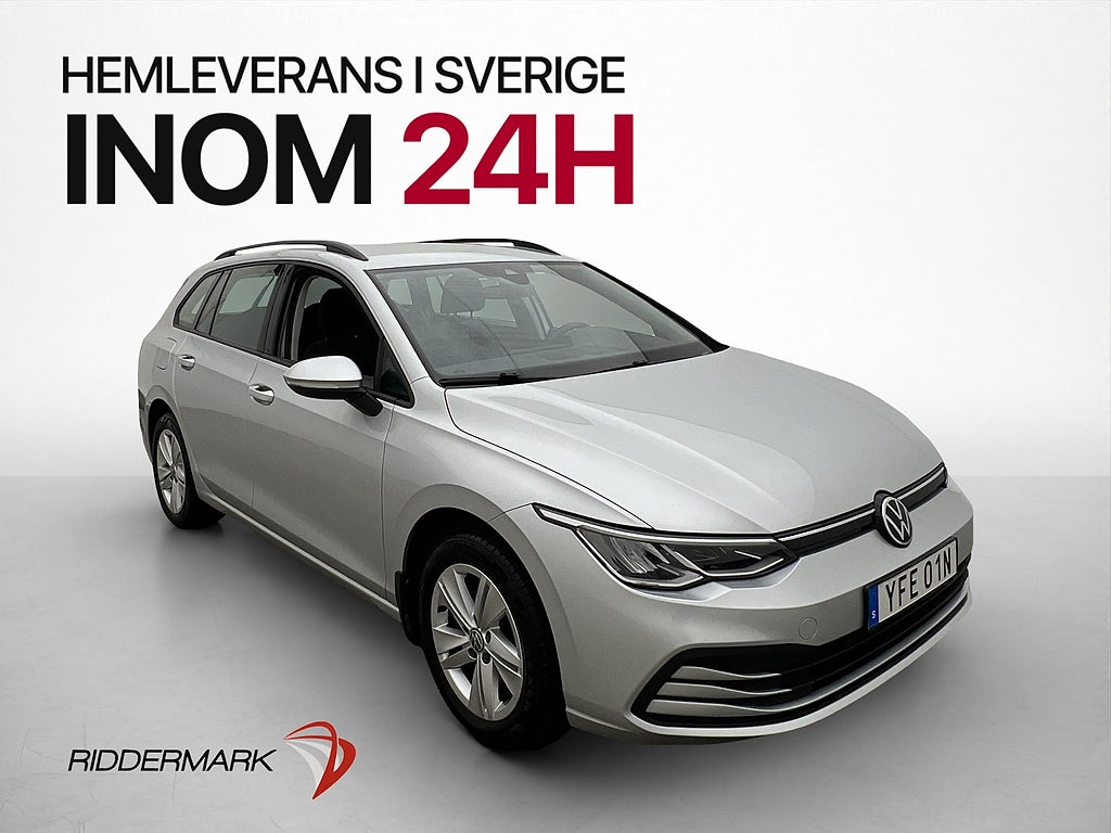 Volkswagen Golf Sportscombi eTSI 131hk Värmare Kamera Drag