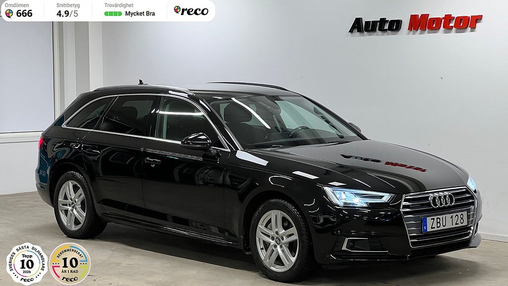 Audi A4 Avant 2.0 TDI quattro 190hk Drag/Värmare/Fullservad