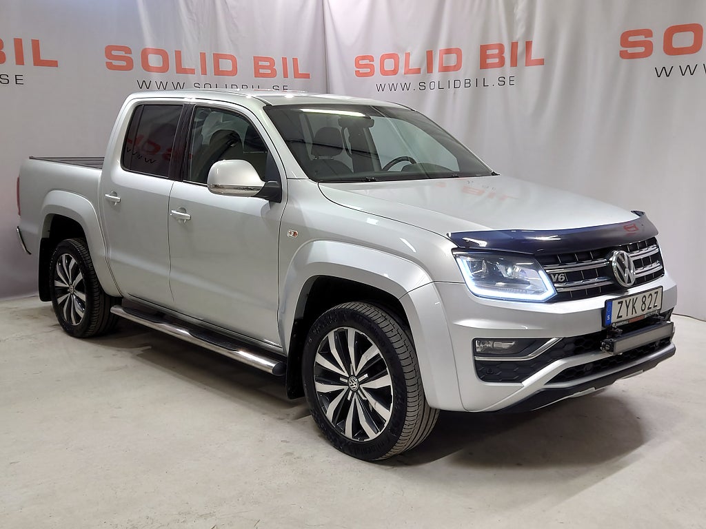 Volkswagen Amarok 3.0 V6 TDI 4Motion Aventura D-värmare Drag Läder Euro 6