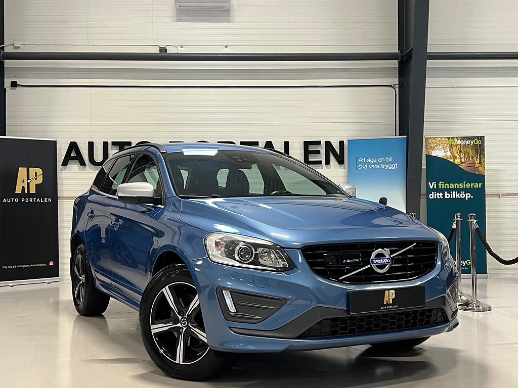 Volvo XC60 D4 AWD Geartronic R-Design | Drag | *2ägare |BLIS