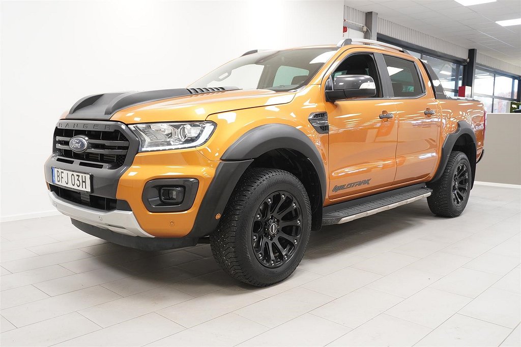 Ford ranger 2.0 Dubbelhytt Wildtrak 4x4 Aut Rolltopp Värm