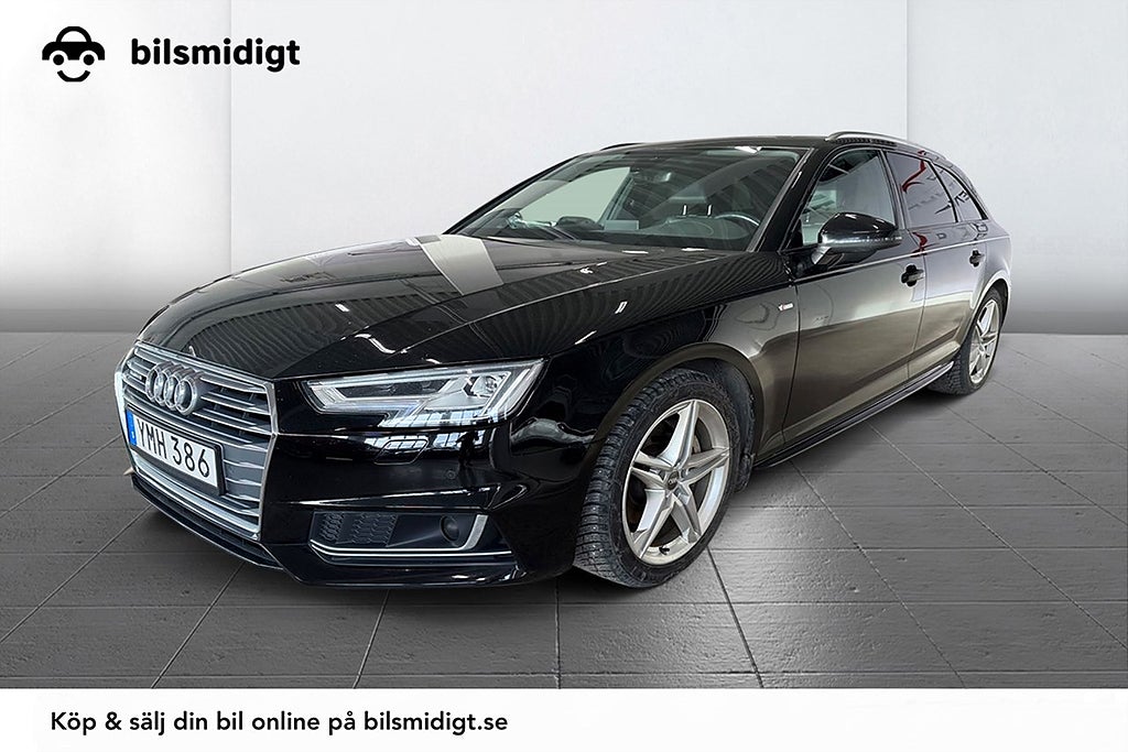 Audi A4 Avant 2.0 TDI Q Aut S Line Proline Värmare Delläder 190hk