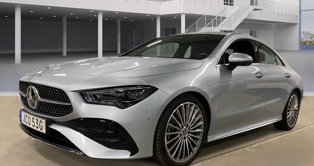 Mercedes-Benz CLA 200 AMG Coupe Advanced Plus 19tum El-stolar - bild 10