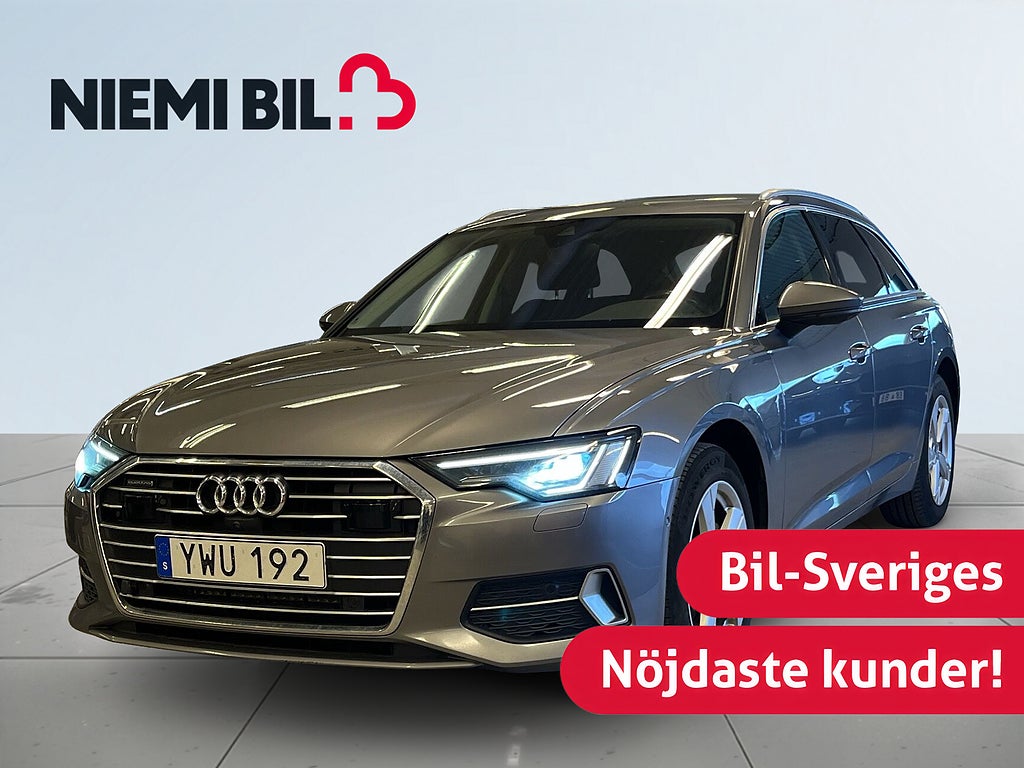 Audi A6 Avant 40 TDI quattro SoV-Däck/360/Drag/MoK-Värm/D-värm