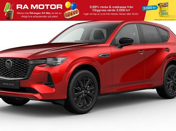 Mazda CX-60 HomuraPLUS PHEV Pano Conv&Sound 2025 i lager 2025