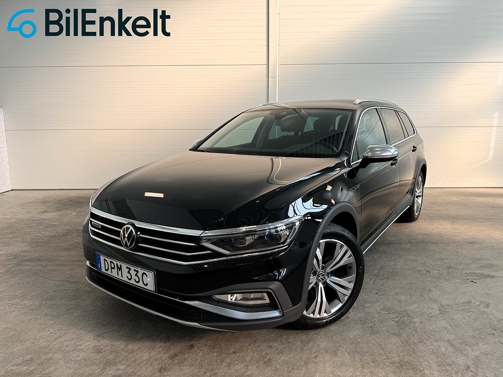 Volkswagen Passat Alltrack 200 TDI 4M Läder Cockpit SE UTR 200hk 2021