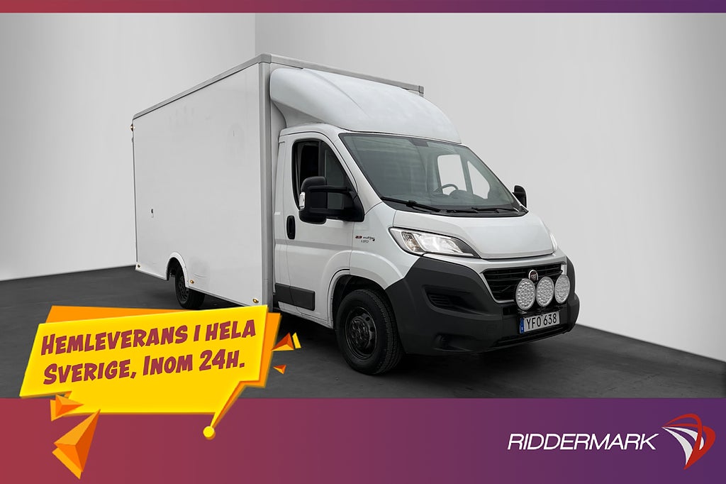 Fiat ducato Skåpbil 3.5t Värmare 3-Sits Lastvikt 970kg Moms