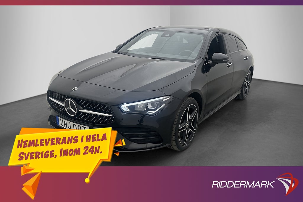 Mercedes-Benz CLA 250 e SB AMG Wide P-Värmare Kamera Navi