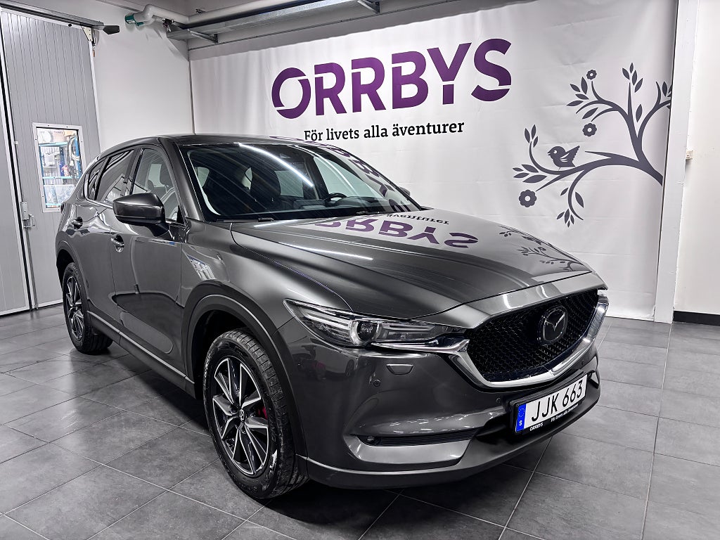 Mazda CX-5 2.5 SKYACTIV-G AWD Optimum Drag V-Hjul Bose Nav Head-up