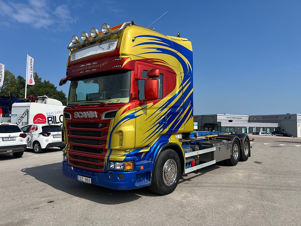 Scania R560 V8 6x4 Tandem, Lastväxlare