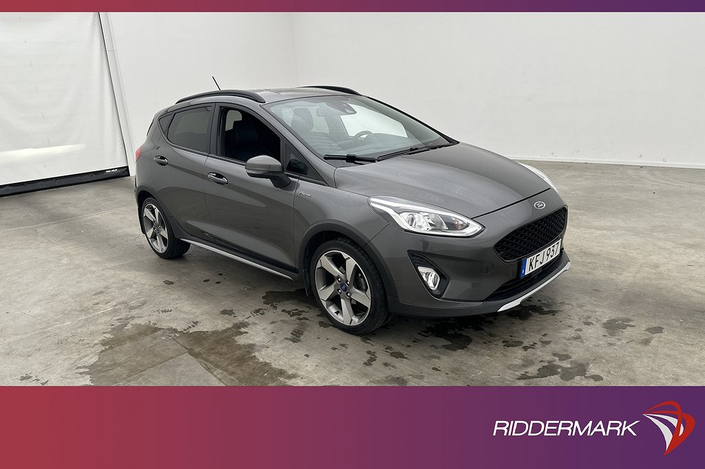 Ford Fiesta Active EcoBoost 100hk Kamera CarPlay Rattvärme