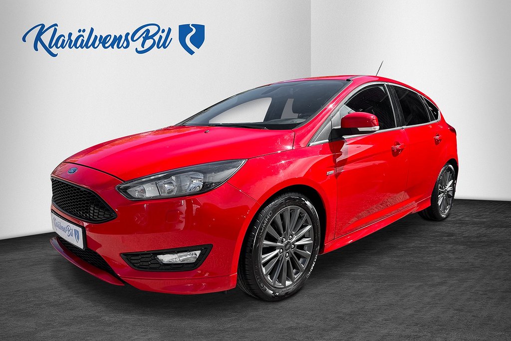 Ford Focus 1.0 EcoBoost ST-Line Euro 6 (125hk) Keyless Pdc