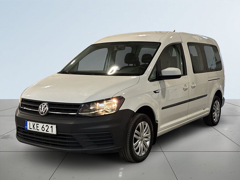 Volkswagen Caddy Maxi Life 7sits 1.4 Farthållare ISOFIX Psens S&V MOMS