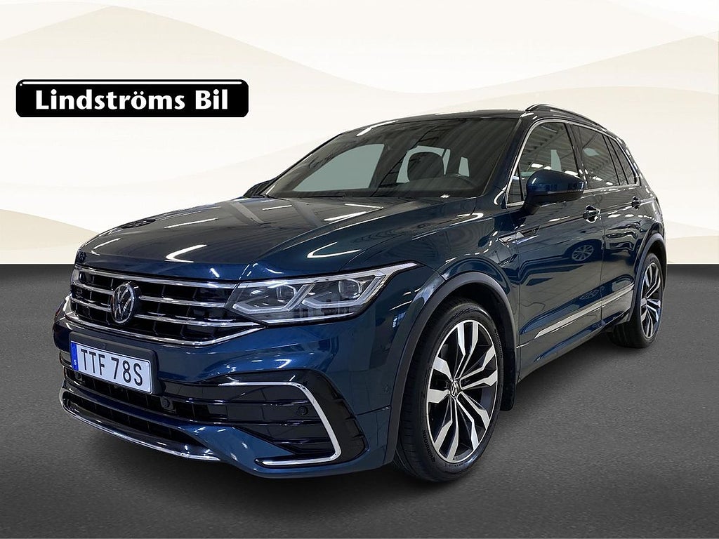 Volkswagen Tiguan R-LINE DSG 2,0 TDI 200hk VINTERHJUL DRA...