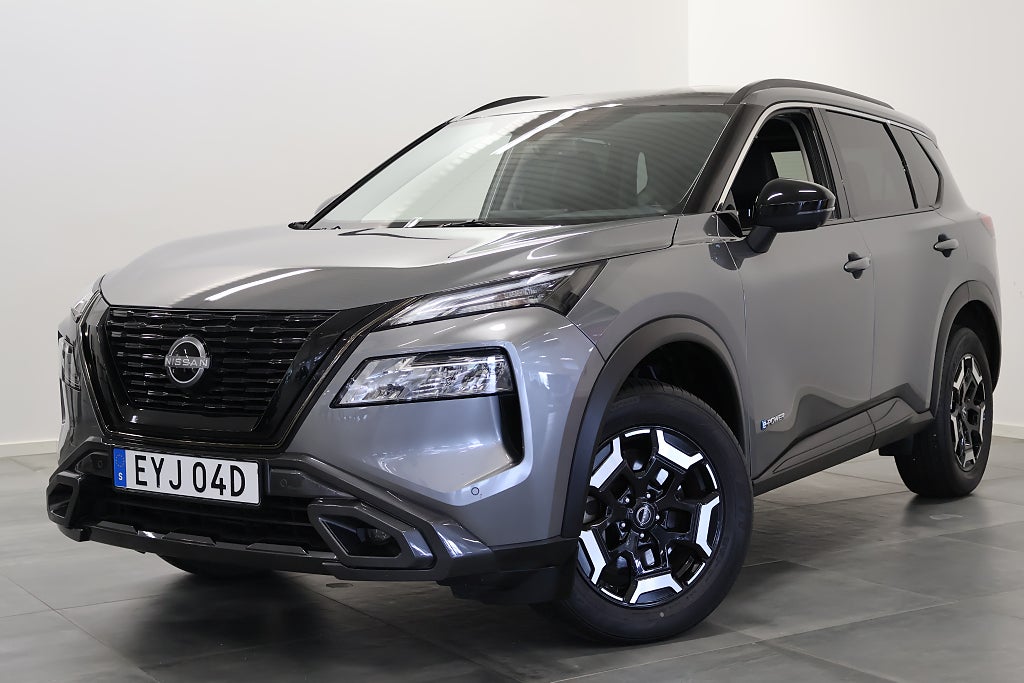 Nissan X-Trail E-4ORCE N-Trek / 7-Sits / 360° / Navi / Minne / Demobil