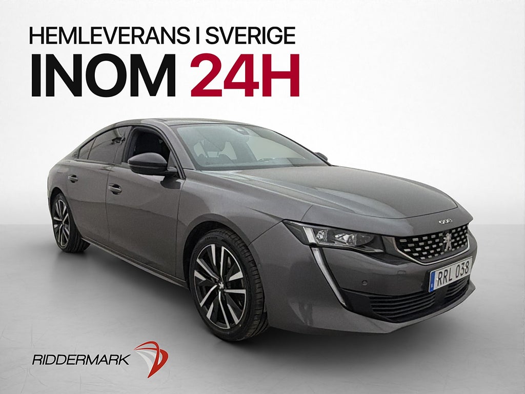 Peugeot 508 PureTech 225hk Drag Pano Focal Alcantara CarPlay